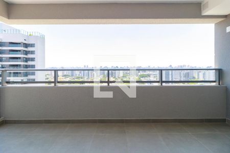 Sala - Varanda de apartamento para alugar com 2 quartos, 69m² em Brooklin, São Paulo