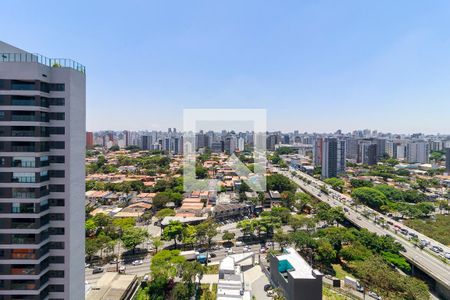 Sala - Vista de apartamento para alugar com 2 quartos, 69m² em Brooklin, São Paulo