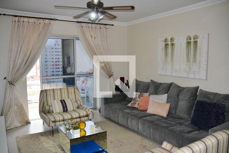 Sala de apartamento à venda com 3 quartos, 128m² em Santa Paula, São Caetano do Sul