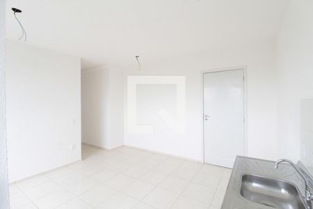 Sala e Cozinha de apartamento à venda com 2 quartos, 43m² em Jardim dos Comerciários, Belo Horizonte