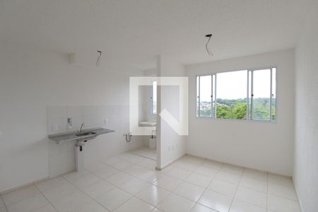 Sala e Cozinha de apartamento à venda com 2 quartos, 43m² em Jardim dos Comerciários, Belo Horizonte