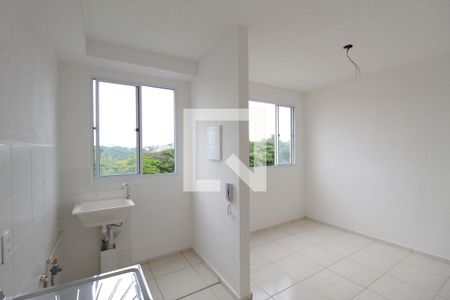 Sala e Cozinha de apartamento à venda com 2 quartos, 43m² em Jardim dos Comerciários, Belo Horizonte