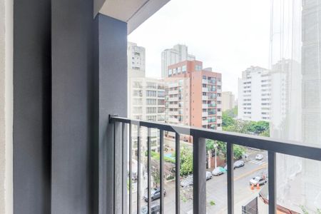 Varanda de kitnet/studio à venda com 1 quarto, 23m² em Campo Belo, São Paulo