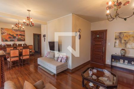 Sala de apartamento à venda com 3 quartos, 144m² em Sion, Belo Horizonte