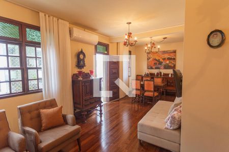 Sala de apartamento à venda com 3 quartos, 144m² em Sion, Belo Horizonte