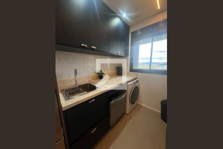 Área de Serviço de apartamento para alugar com 1 quarto, 60m² em Vila da Serra, Nova Lima