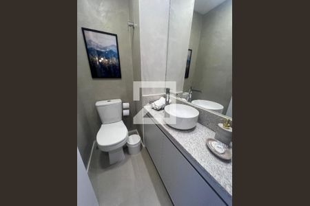 Lavabo de apartamento para alugar com 1 quarto, 60m² em Vila da Serra, Nova Lima