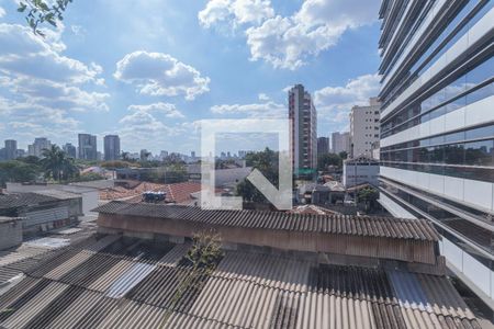 Vista de kitnet/studio à venda com 1 quarto, 29m² em Indianópolis, São Paulo