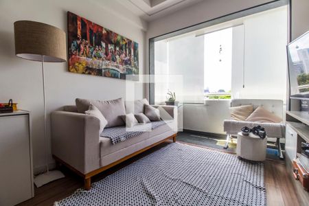 Sala de TV de apartamento à venda com 2 quartos, 58m² em Vila Pouso Alegre, Barueri