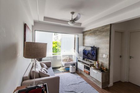 Sala de TV de apartamento à venda com 2 quartos, 58m² em Vila Pouso Alegre, Barueri