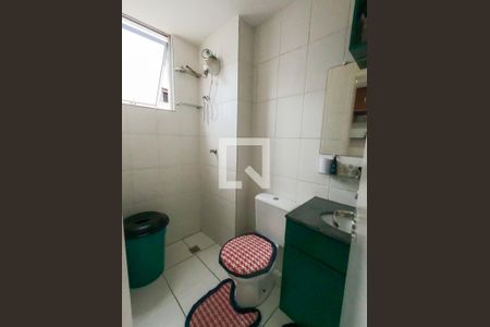 banheiro suite de apartamento à venda com 2 quartos, 110m² em Jardim das Alterosas - 1a Secao, Betim