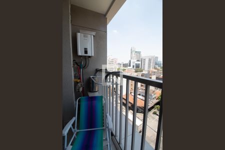 Varanda de kitnet/studio à venda com 1 quarto, 27m² em Pinheiros, São Paulo