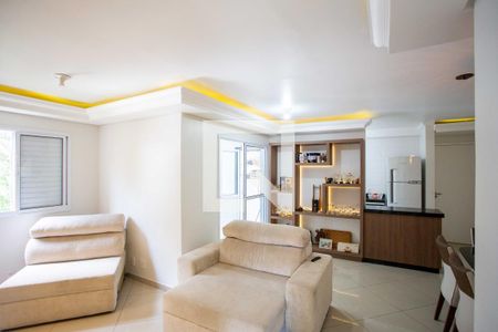 Sala de apartamento para alugar com 2 quartos, 67m² em Centro, Diadema