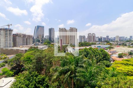 Sala - Vista de apartamento para alugar com 2 quartos, 35m² em Santo Amaro, São Paulo