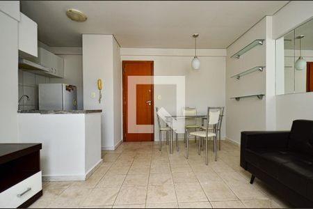 Sala de apartamento para alugar com 1 quarto, 28m² em Centro, Belo Horizonte