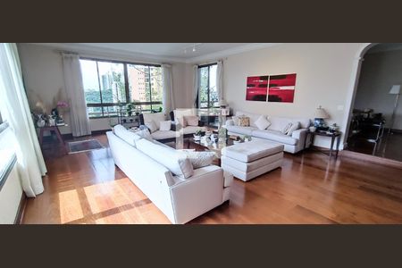 Sala de apartamento à venda com 4 quartos, 425m² em Morumbi, São Paulo