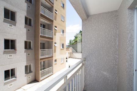 Varanda da Sala de apartamento para alugar com 1 quarto, 36m² em Jardim do Triunfo, Guarulhos