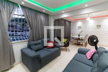 Sala de apartamento à venda com 3 quartos, 79m² em Fonseca, Niterói