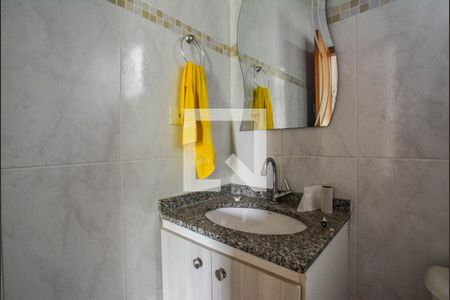 Banheiro da Suíte de apartamento à venda com 2 quartos, 81m² em Vila Valparaíso, Santo André