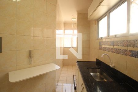 Cozinha  de apartamento à venda com 2 quartos, 50m² em Castelo, Belo Horizonte