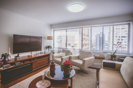 Sala de Estar de apartamento à venda com 3 quartos, 112m² em Vila Clementino, São Paulo