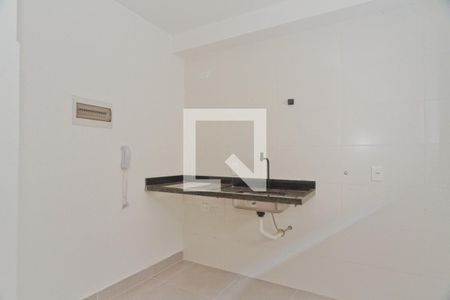 Cozinha de kitnet/studio à venda com 1 quarto, 24m² em Santana, São Paulo