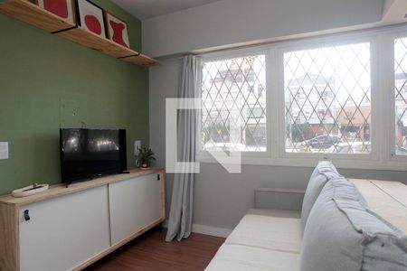 Studio - Sala de kitnet/studio para alugar com 1 quarto, 33m² em Rio Branco, Porto Alegre