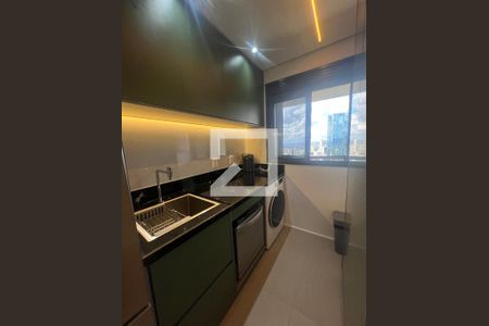 Área de Serviço de apartamento para alugar com 1 quarto, 60m² em Vila da Serra, Nova Lima