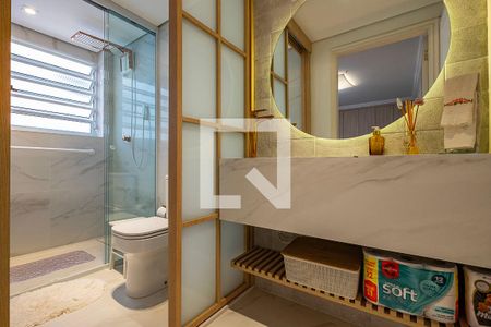 Suíte 1 - Banheiro de apartamento à venda com 3 quartos, 156m² em Jardim Paulista, São Paulo