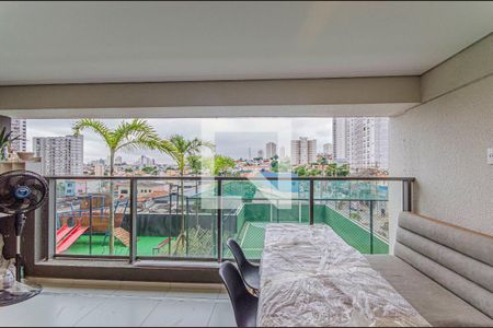 Varanda da Sala de apartamento para alugar com 3 quartos, 105m² em Ipiranga, São Paulo