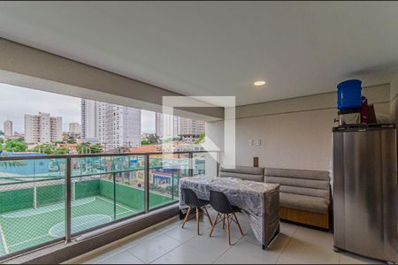 Varanda da Sala de apartamento para alugar com 3 quartos, 105m² em Ipiranga, São Paulo