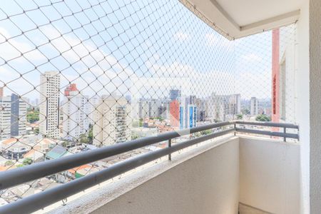 Varanda da Sala de apartamento à venda com 2 quartos, 54m² em Chácara Santo Antônio (zona Sul), São Paulo