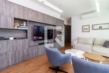 Sala de apartamento à venda com 2 quartos, 128m² em Brooklin, São Paulo