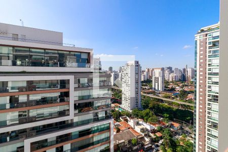 Sala - Vista de apartamento à venda com 2 quartos, 128m² em Brooklin, São Paulo