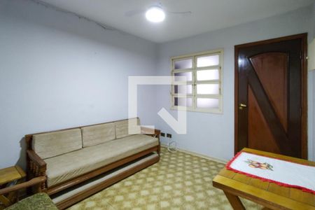 Sala de apartamento para alugar com 1 quarto, 40m² em Nova Mirim, Praia Grande