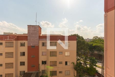 Vista da Sala de apartamento à venda com 2 quartos, 65m² em Vila Mimosa, Campinas