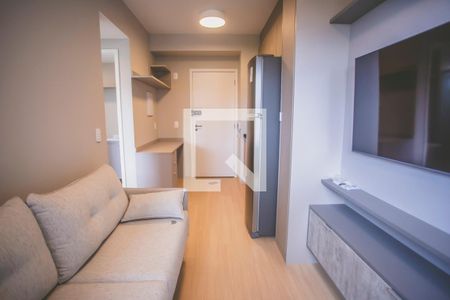 Sala de apartamento para alugar com 1 quarto, 30m² em Mirandópolis, São Paulo