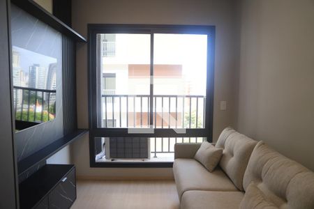 Sala de apartamento para alugar com 1 quarto, 30m² em Mirandópolis, São Paulo