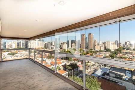 Varanda de apartamento para alugar com 3 quartos, 128m² em Vila Nova Conceição, São Paulo