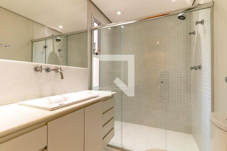 Banheiro do Quarto 1 de apartamento para alugar com 3 quartos, 128m² em Vila Nova Conceição, São Paulo