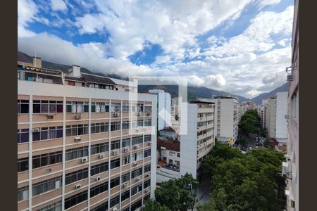 Vista da Sala de apartamento à venda com 2 quartos, 86m² em Tijuca, Rio de Janeiro