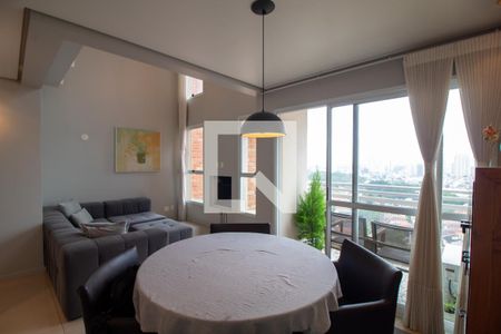 Sala de Jantar de apartamento à venda com 2 quartos, 155m² em Santo Amaro, São Paulo