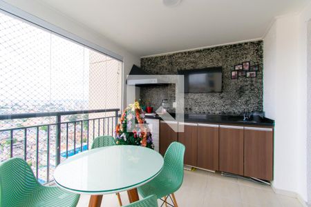 Varanda Gourmet de apartamento à venda com 2 quartos, 67m² em Vila Formosa, São Paulo