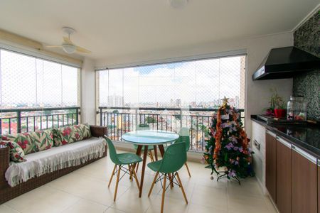 Varanda Gourmet de apartamento à venda com 2 quartos, 67m² em Vila Formosa, São Paulo