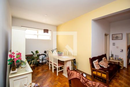 Sala  de apartamento à venda com 3 quartos, 105m² em Santa Efigênia, Belo Horizonte