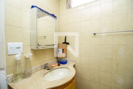 Banheiro da Suíte de apartamento à venda com 3 quartos, 105m² em Santa Efigênia, Belo Horizonte