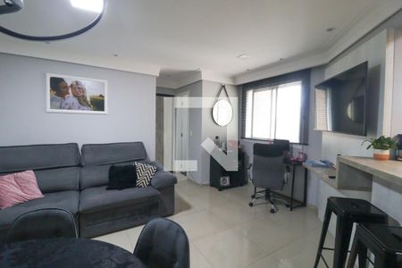 Sala de apartamento à venda com 2 quartos, 48m² em Jardim do Lago, Jundiaí