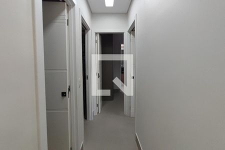 Corredor Quartos de apartamento à venda com 3 quartos, 74m² em Chácaras Campos Elíseos, Campinas