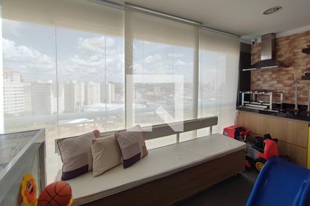 Varanda gourmet de apartamento à venda com 3 quartos, 74m² em Chácaras Campos Elíseos, Campinas