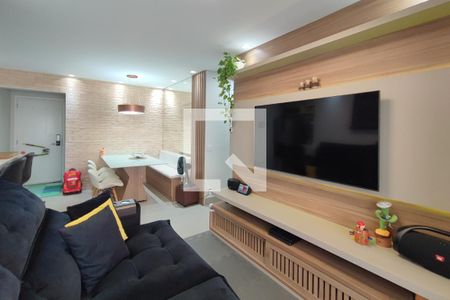 Sala de apartamento à venda com 3 quartos, 74m² em Chácaras Campos Elíseos, Campinas